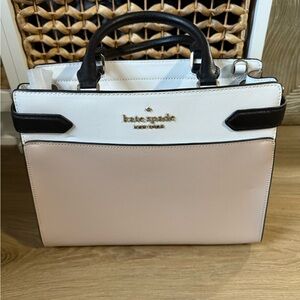 Kate Spade White and Black Women's Bag